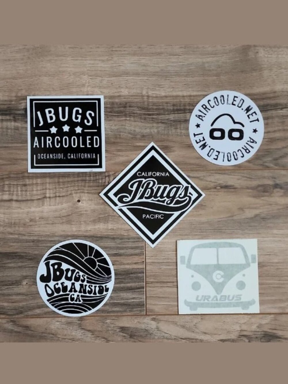 JBugs Volkswagen Sticker Set
